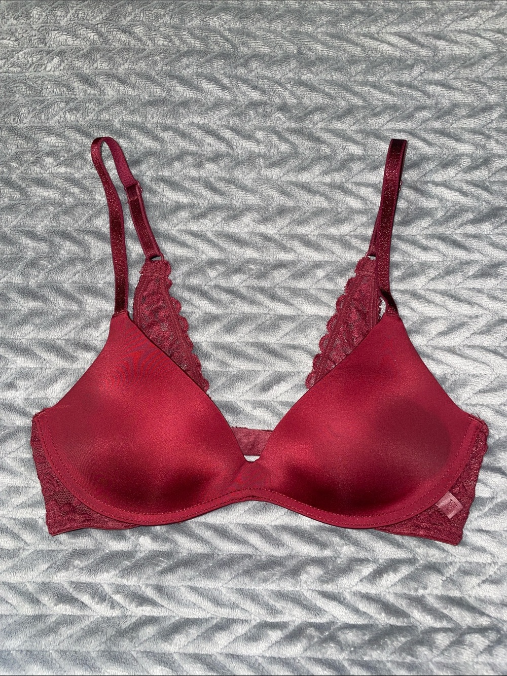 Victoria’s Secret Red Lace Bra